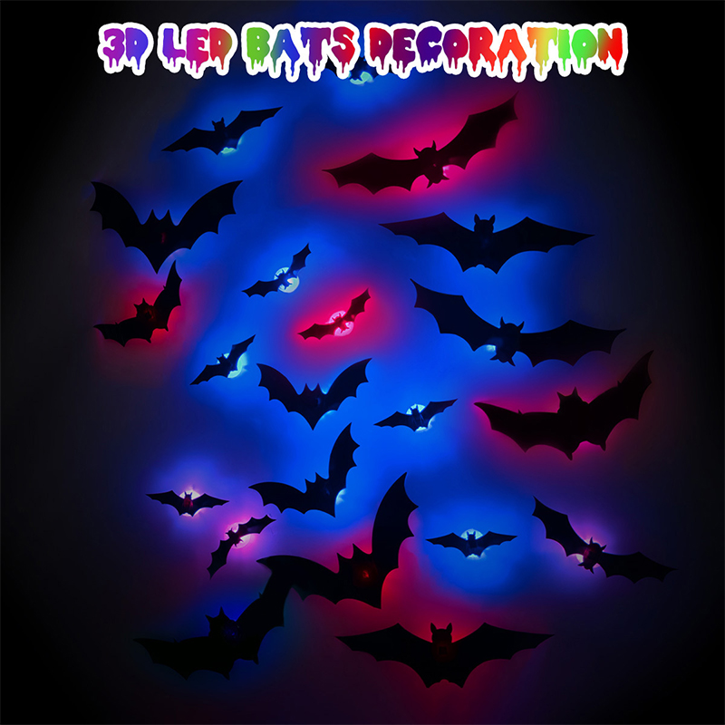 Cosplay Bat Prop - Adhesivo de Pared 3D de Murciélago