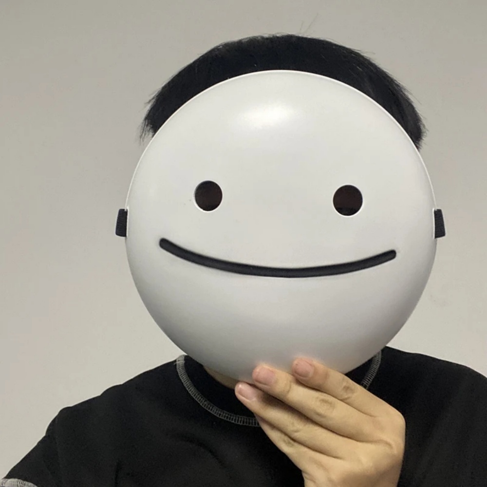 Cosplay Floating Prop - Máscara de sonrisa de Anime Dream