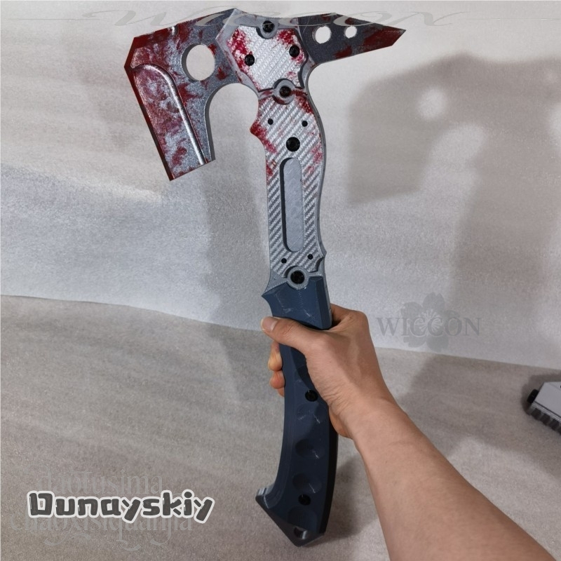 Hacha Táctica Falsa de Alta Ca - Cosplay Prop Axe reseña y precio