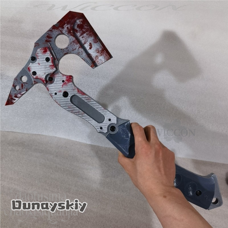 Hacha Táctica Falsa de Alta Ca - Cosplay Prop Axe reseña y precio