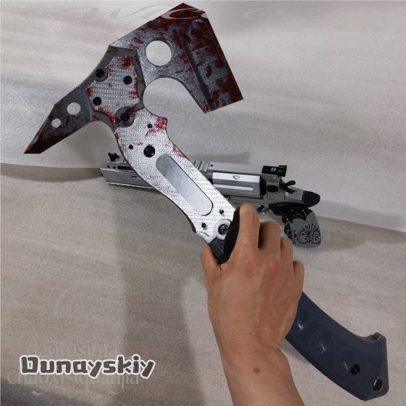 Hacha Táctica Falsa de Alta Ca - Cosplay Prop Axe reseña y precio