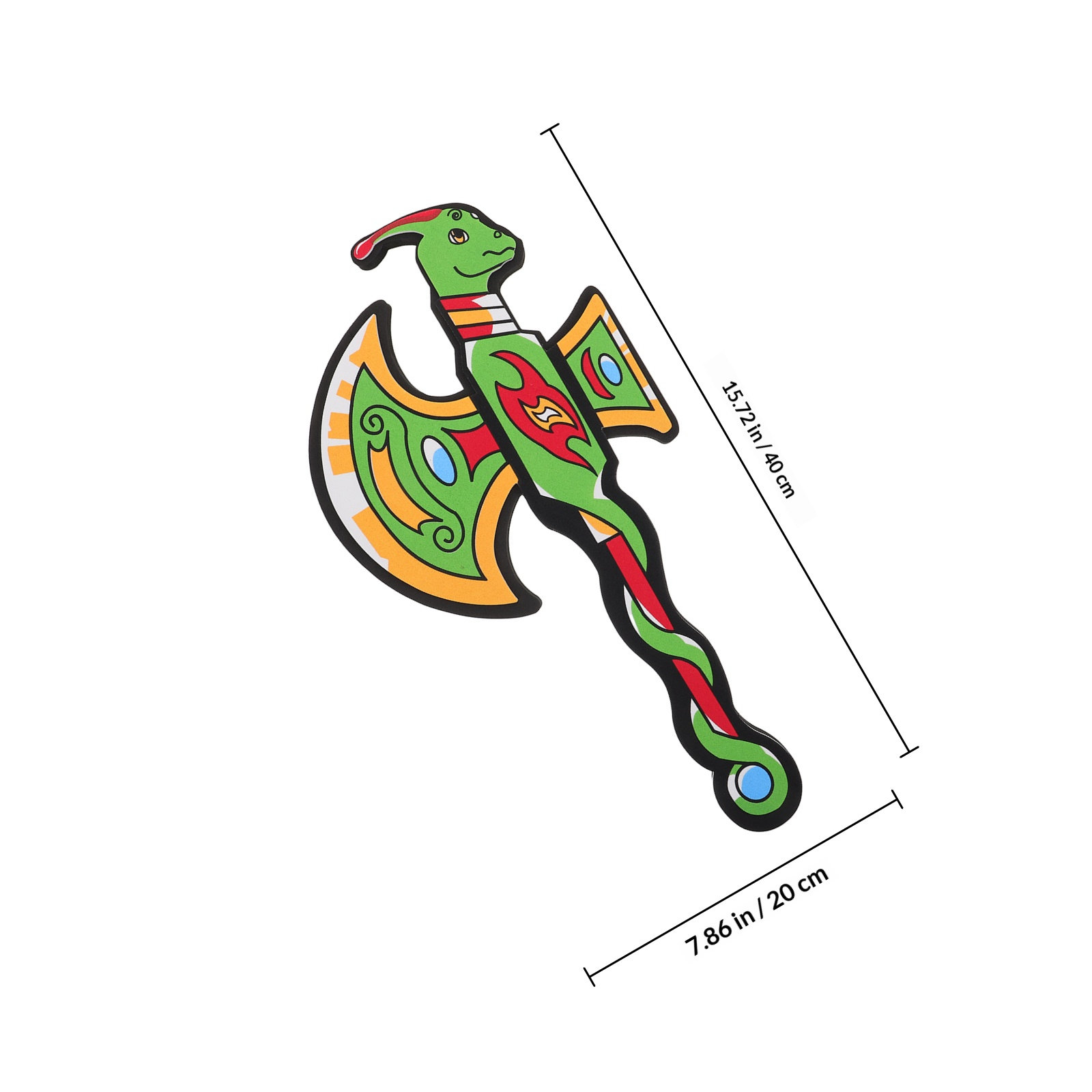 Hacha de dinosaurio de espuma, - Cosplay Prop Axe reseña y precio