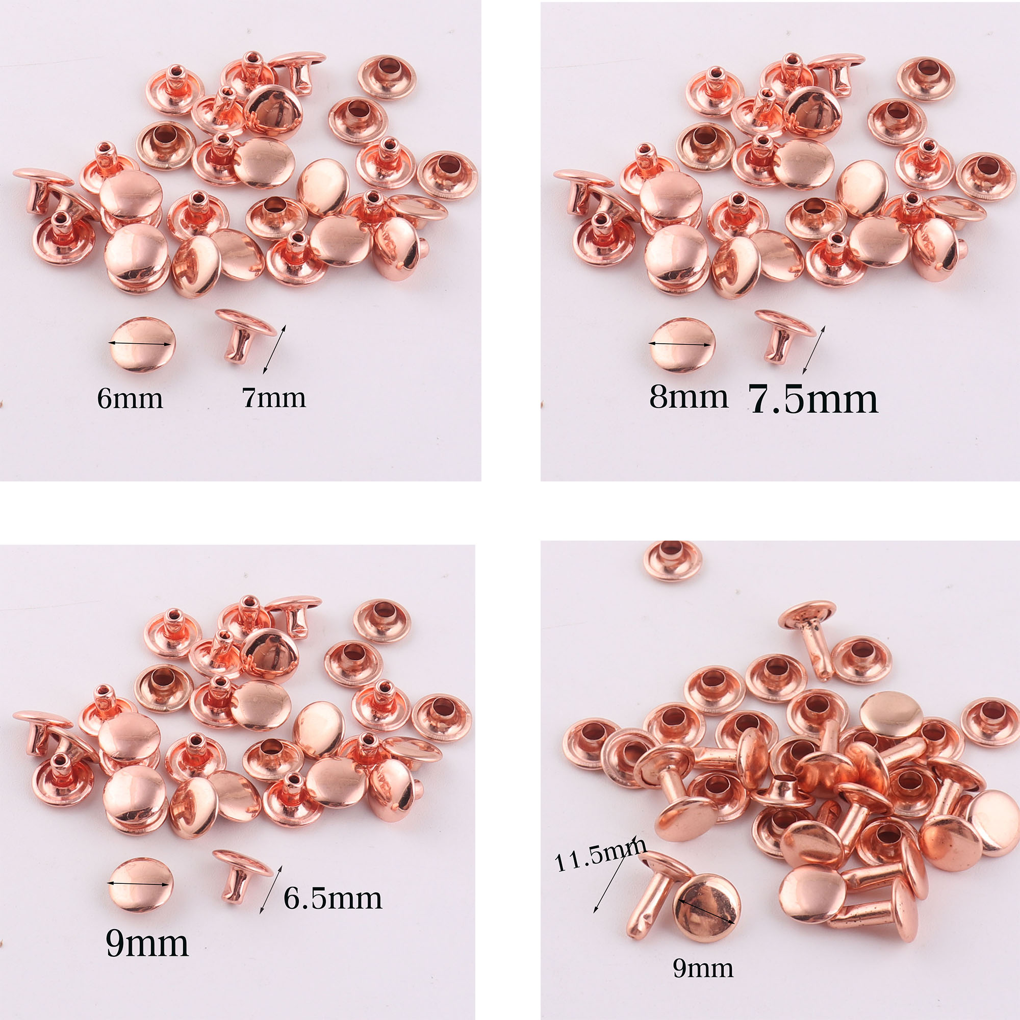 Juego de remaches redondos de  - Snap Fastener Set reseña y precio