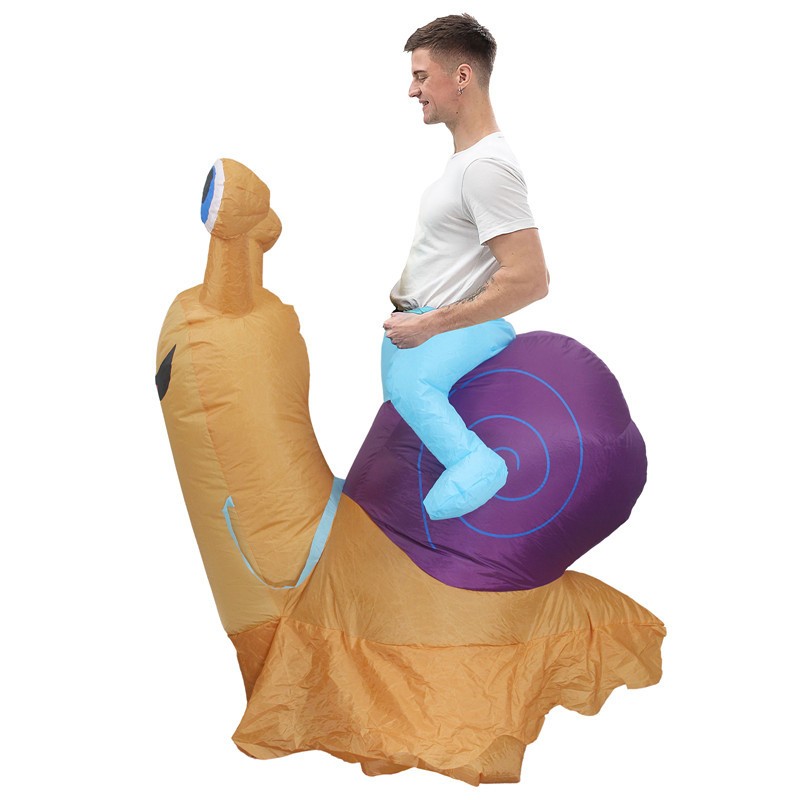 Disfraces inflables de caracol - Cosplay Prop reseña y precio