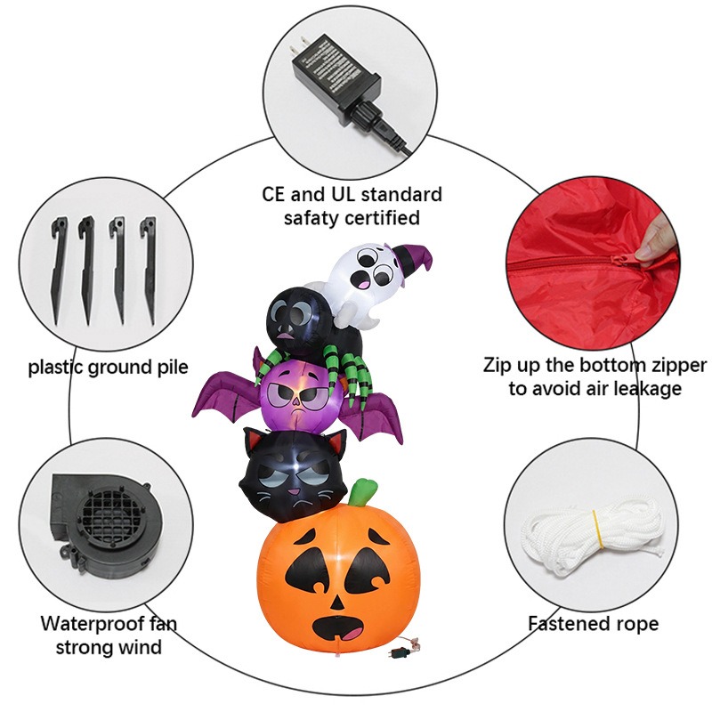 Decoración Inflable de Hallowe - Cosplay Bat Prop reseña y precio